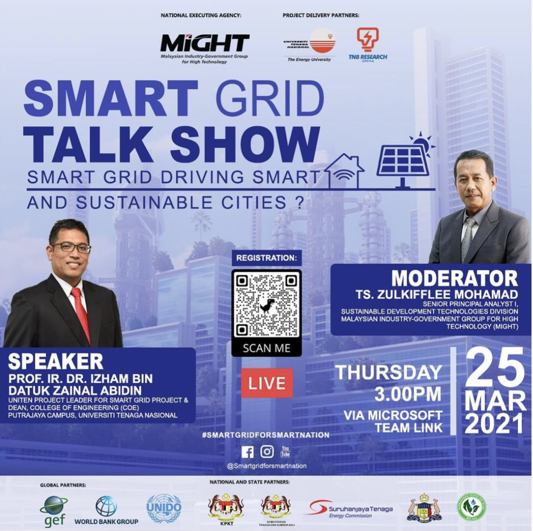 Smart Grid Talk Show: Smart Grid Driving Smart and Sustainable Cities