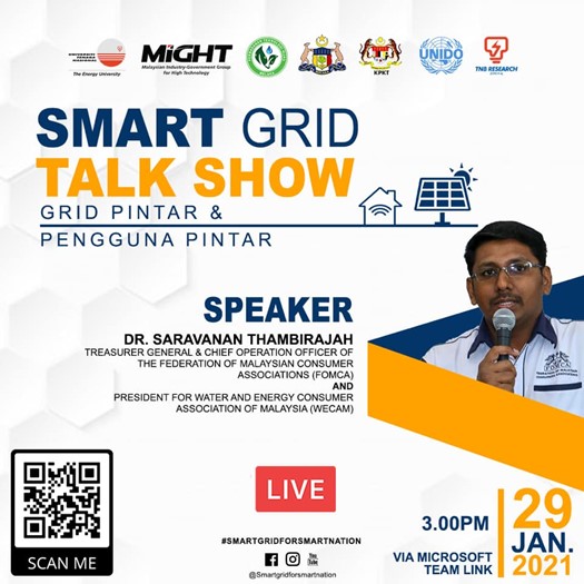 Smart Grid Talk Show: Grid Pintar & Pengguna Pintar