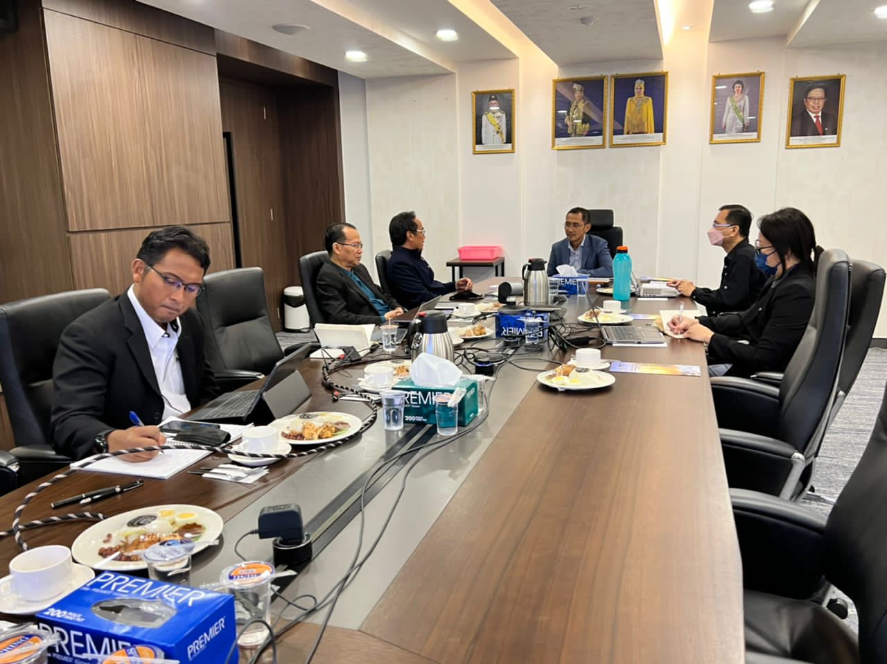 Courtesy visit to Ts. Dr. Zaidi bin Razak General Manager of Sarawak